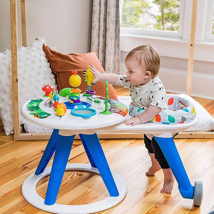 BABY WALKER AND ACTIVITY TABLE