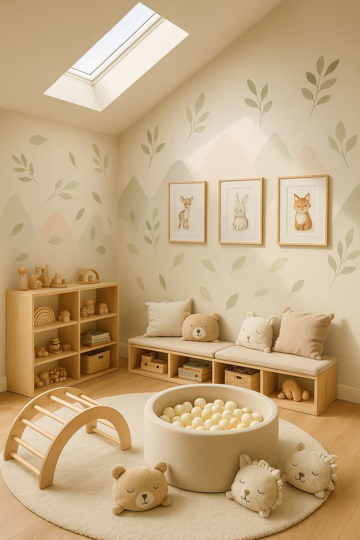 Study and Play Nursery Room