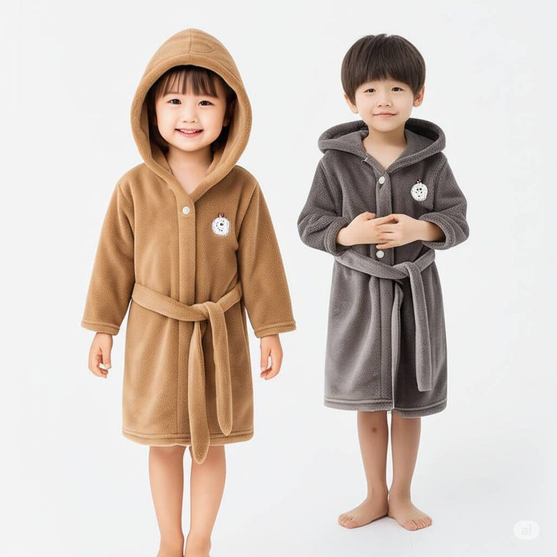 TOWELS AND BATHROBES FOR KIDS