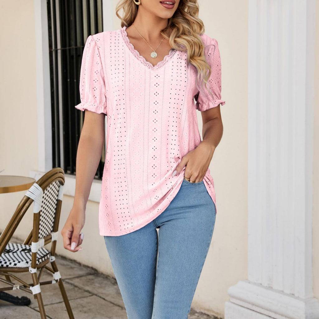Loose Summer Nursing Blouse