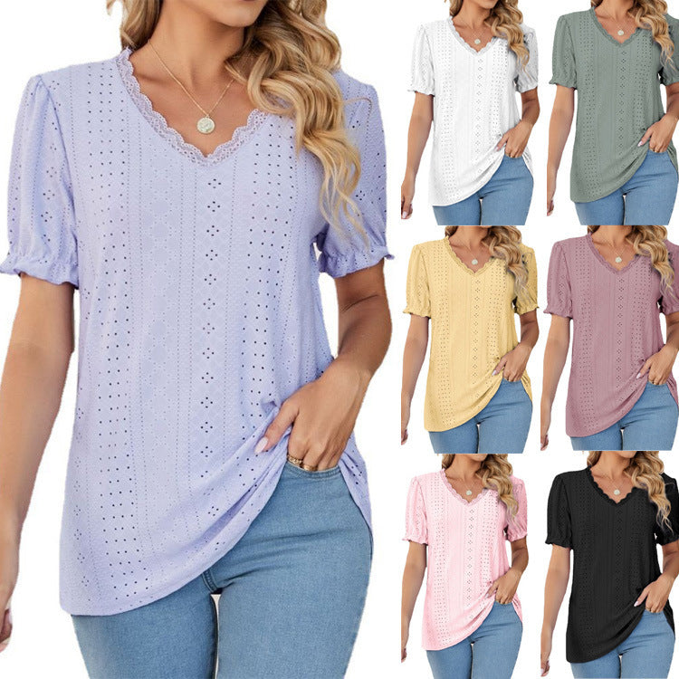 Loose Summer Nursing Blouse