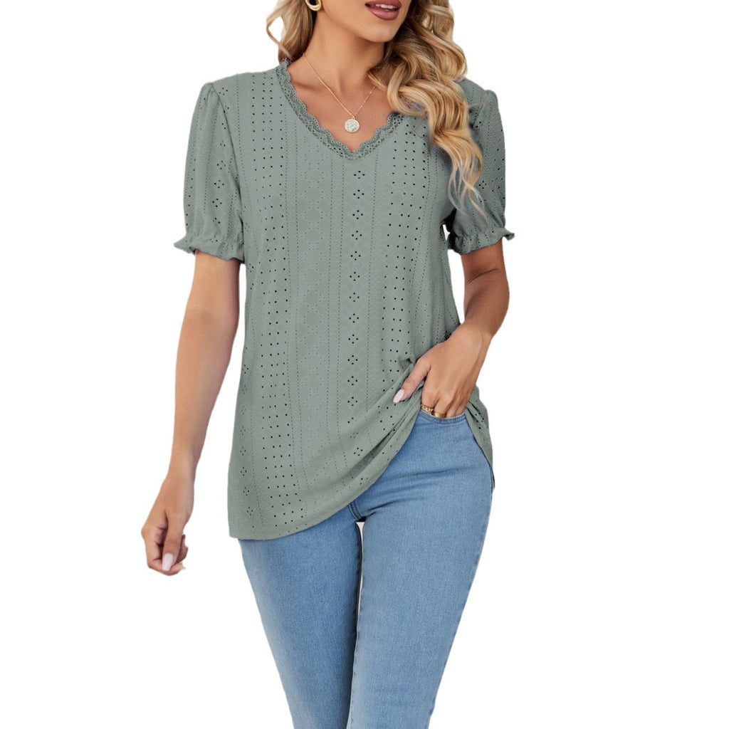 Loose Summer Nursing Blouse