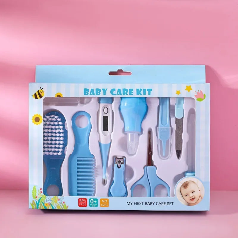 10PCS Baby Healthcare & Grooming Kit – Complete Newborn Essentials Set