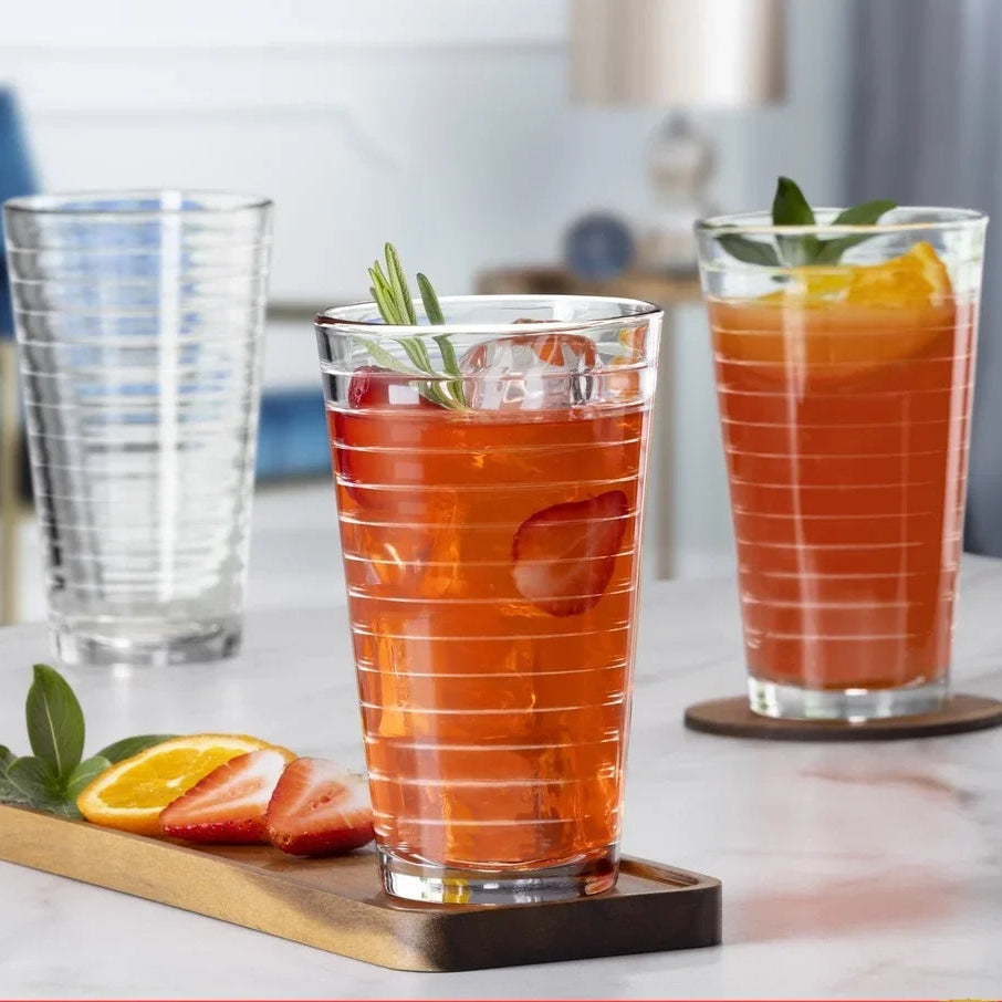 8-Piece High-Quality Drinking Glasses Set – Elegant, Durable & Perfect for Home, Bar & Parties