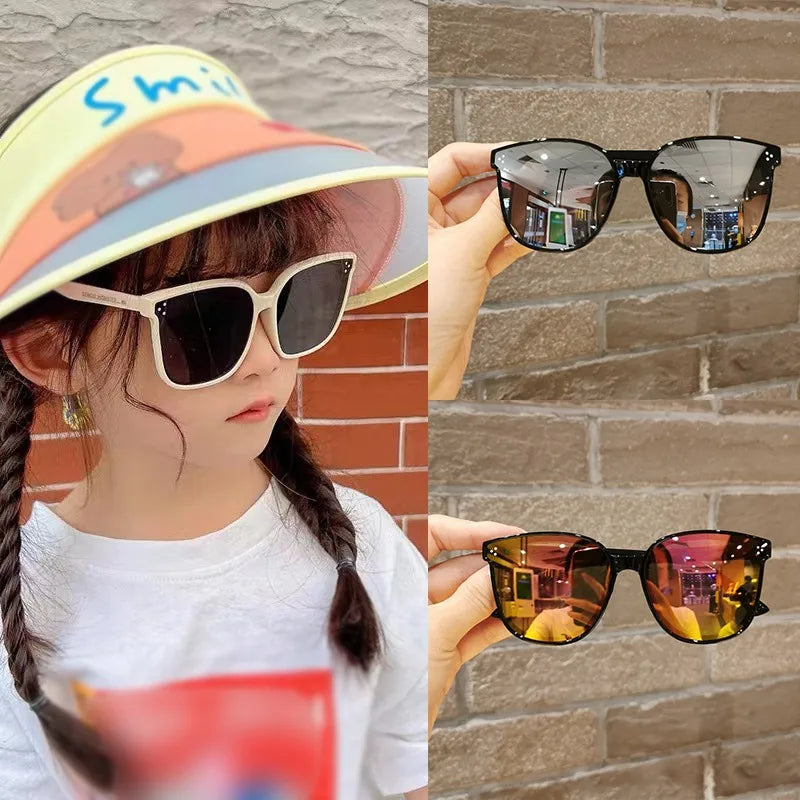 Children’s Square Sunglasses 2025 – Trendy Travel Goggles for Boys & Girls