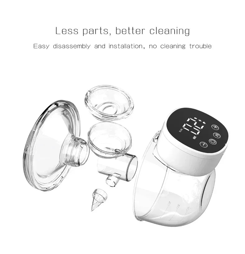 Wearable Electric Breast Pump – Hands-Free Double Suction for Modern Moms