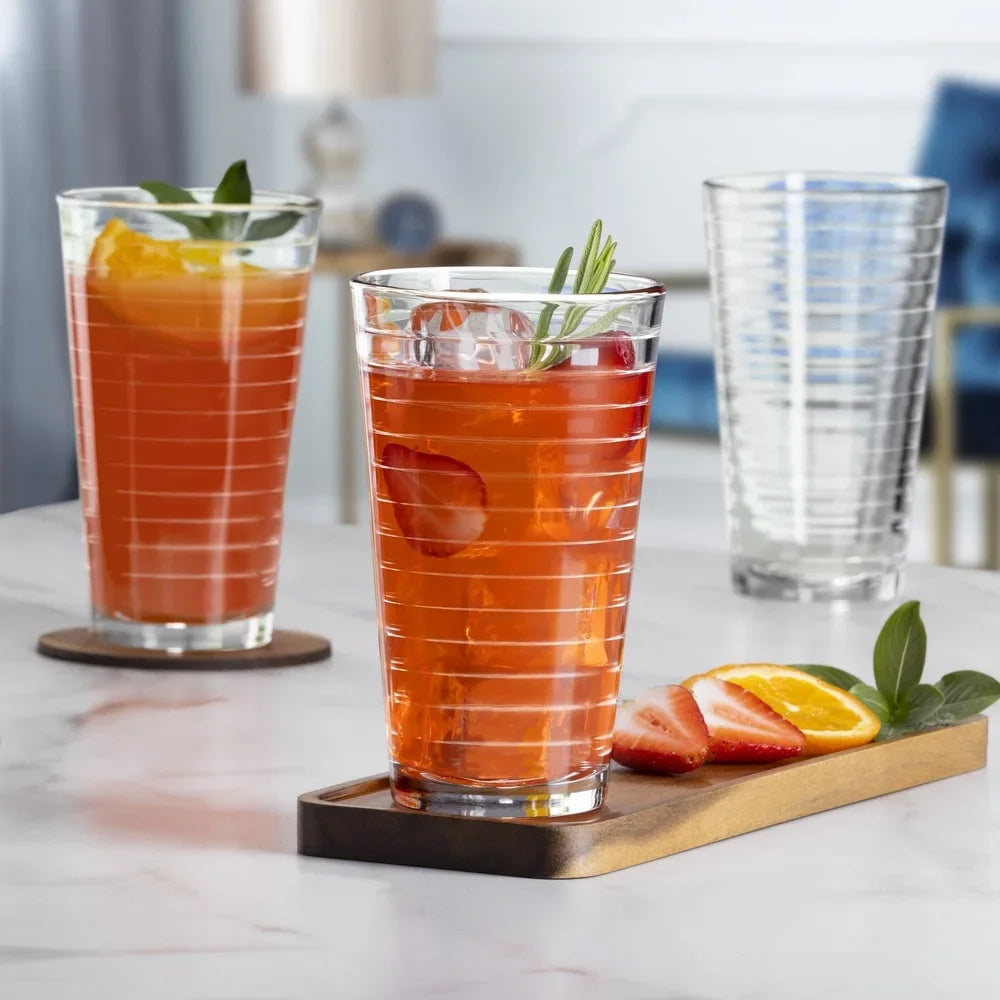 8-Piece High-Quality Drinking Glasses Set – Elegant, Durable & Perfect for Home, Bar & Parties