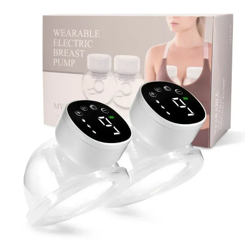 Wearable Electric Breast Pump – Hands-Free Double Suction for Modern Moms