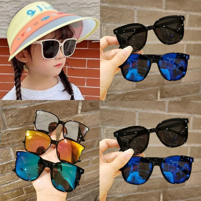 Children’s Square Sunglasses 2025 – Trendy Travel Goggles for Boys & Girls