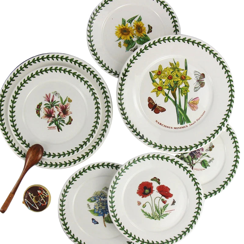 High-End Ceramic Plate – Elegant Breakfast & Vegetable Dish for Home or Hotel Use