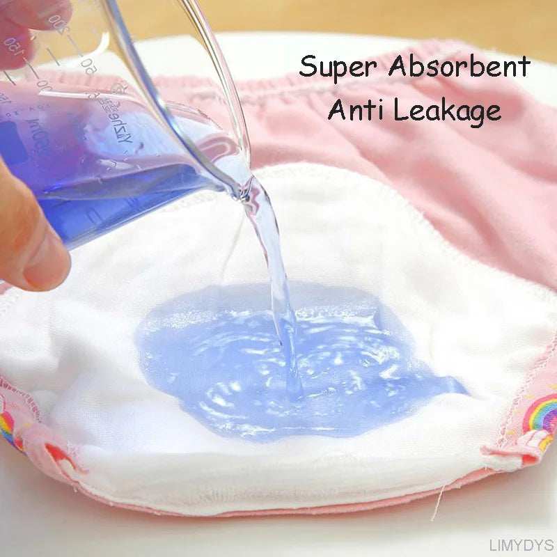 Baby Reusable Diapers Panties Potty Training Pants For Children Ecological Cloth Diaper Washable Toilet Toddler Kid Cotton Nappy